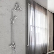 Sprchový stĺp, sanitárna mosadz, chróm, batérie WZY/310/A a sprchové stĺpy Predvolený názov Alessandro Design