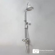 Sprchový stĺp, sanitárna mosadz, chróm, batérie WZY/310/A a sprchové stĺpy Predvolený názov Alessandro Design
