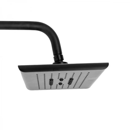 Sprchový stĺp so sprchovou hlavicou a nastavovacím uzáverom, sanitárna mosadz, čierna, 9920H Batérie a sprchové stĺpy Predvolený názov Alessandro Design