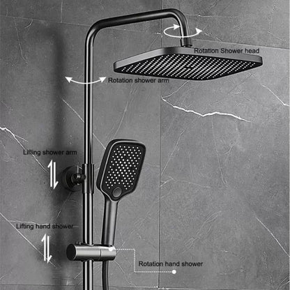Coloana Dus Inox, Gri Inchis, OD3904 Default Title Alessandro Design