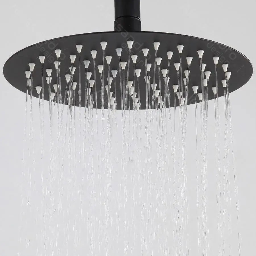 Coloana Dus, Inox SUS304, Negru, HS005 Baterii & Coloane de Duș Default Title Alessandro Design