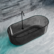 Cada Freestanding, Ovala, Smoke Grey, Rasina, 170x78x56cm Cazi Freestanding Default Title Alessandro Design