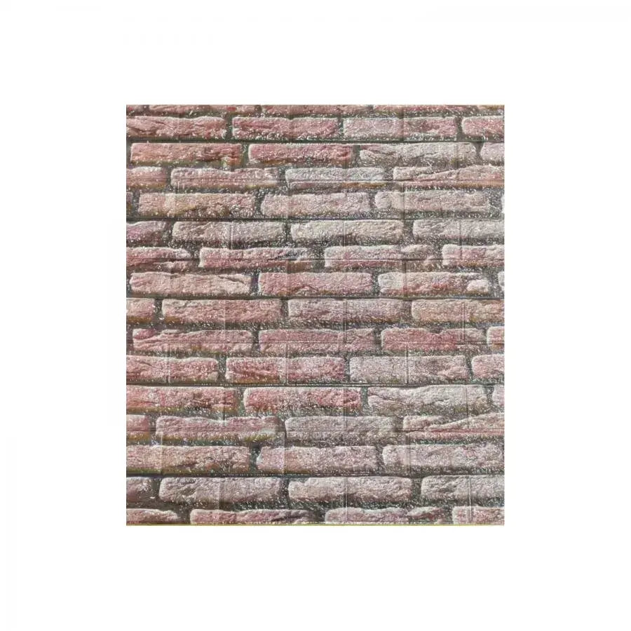 Sada 10x 3D samolepiacich starých tehlových tapiet z mäkkej peny, 70 cm x 77 cm x 6 mm Predvolený názov Alessandro Design