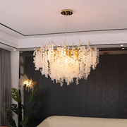 Candelabru Cristal WALTZ Serenade, 6xG9, Auriu, 60cm, Inaltime Reglabila Candelabre Cristal Default Title Alessandro Design