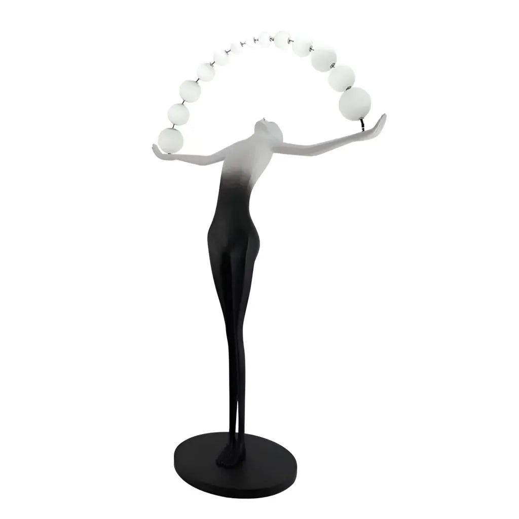 Lampadar Amato LED 24W 4000K Metal Negru Veioze & Lampadare Default Title Alessandro Design
