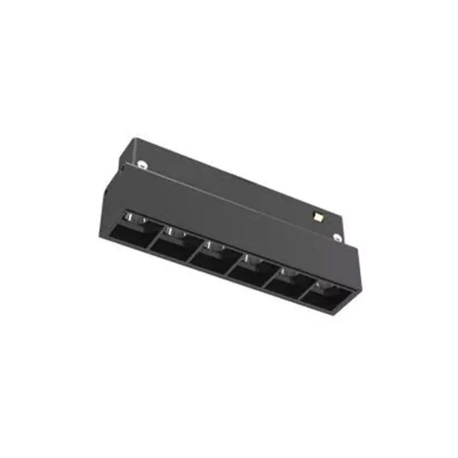 Grila LED Magnetica, Fixa, 6W, Lumina Neutra, Incastrata, Negru Produse LED Default Title Alessandro Design