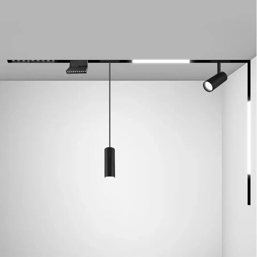 Grila LED Magnetica, Reglabila, 6W, Lumina Neutra, Incastrata, Negru Produse LED Default Title Alessandro Design