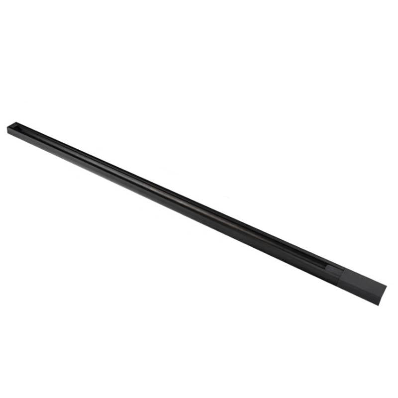 Șină Magnetică pentru Proiectoare LED, 195x3.2cm, Aplicată, Neagră