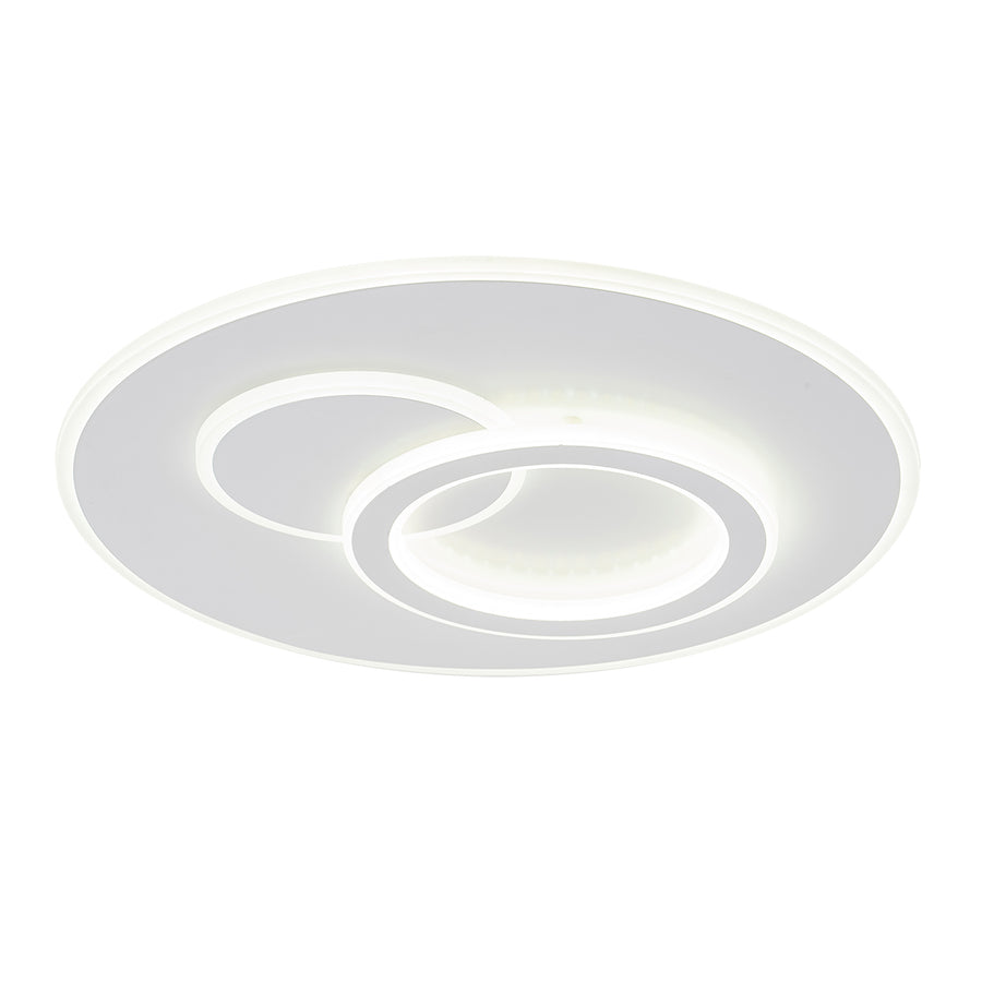 Lustra LED cu telecomanda NOLUX 34W, Rotunda, lumina Rece/Calda/Neutra, Dimabila, Alb Lustre LED cu Telecomanda Default Title Alessandro Design