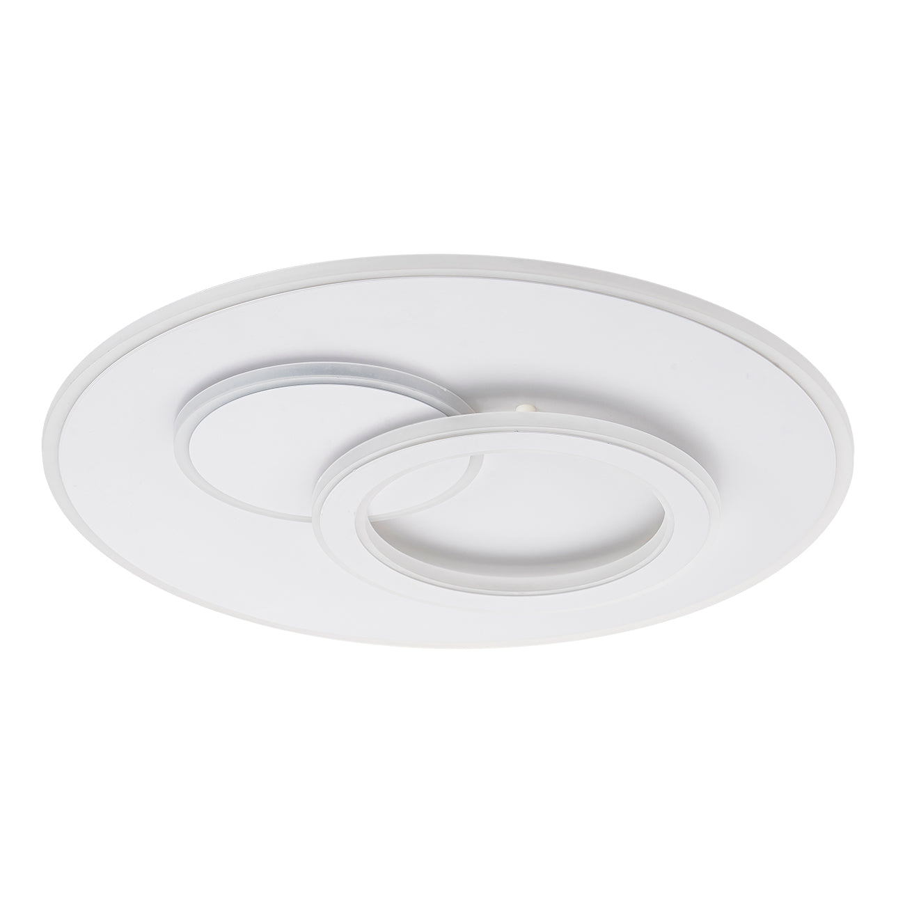 Lustra LED cu telecomanda NOLUX 34W, Rotunda, lumina Rece/Calda/Neutra, Dimabila, Alb Lustre LED cu Telecomanda Default Title Alessandro Design