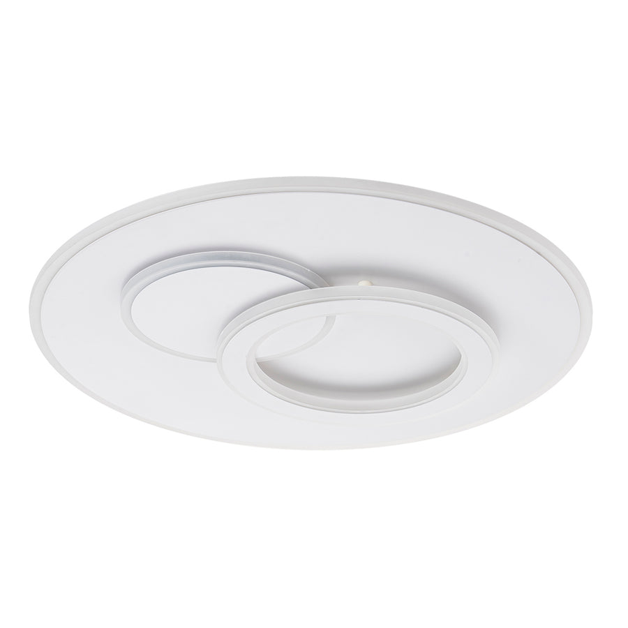 Lustra LED cu telecomanda NOLUX 34W, Rotunda, lumina Rece/Calda/Neutra, Dimabila, Alb Lustre LED cu Telecomanda Default Title Alessandro Design
