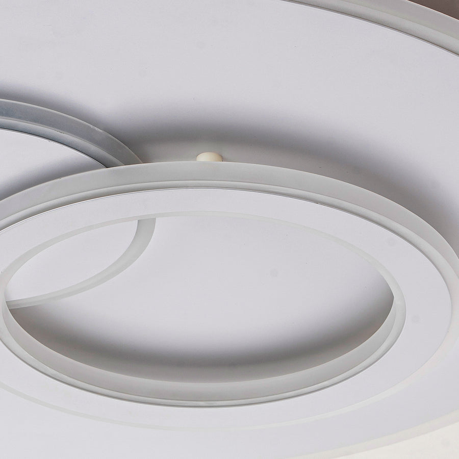 Lustra LED cu telecomanda NOLUX 34W, Rotunda, lumina Rece/Calda/Neutra, Dimabila, Alb Lustre LED cu Telecomanda Default Title Alessandro Design