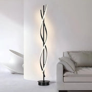 Lampadar LED Upsilon, 27W, 3000K/ 4000K/ 6000K, Metal si Acril, Negru Veioze & Lampadare Default Title Alessandro Design