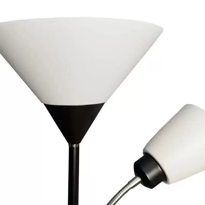 Lampadar Rory 2x E27 Alb Negru Veioze & Lampadare Default Title Alessandro Design