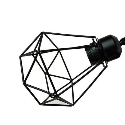 Lustra Aerope, 2x E27, Metal, Negru Lustre Industrial Default Title Alessandro Design