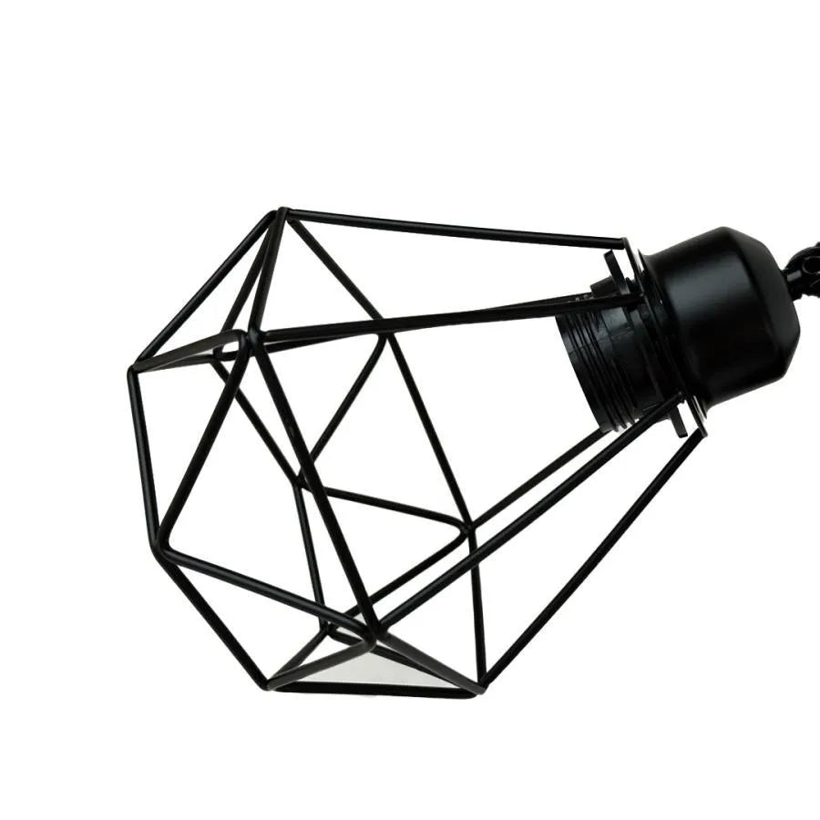 Lustra Aethra, 1x E27, Metal, Negru Lustre Industrial Default Title Alessandro Design