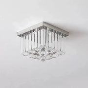 Lustra Cristal MARTINEZ Linear Luxe, Diametru 35cm, 4x E14, Crom Lucios Candelabre Moderne Default Title Alessandro Design