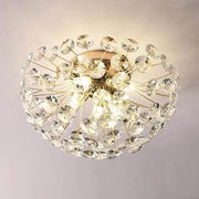 Candelabru Cristal MINUE, 4x G9, Diametru 35cm, Auriu Lucios Candelabre Cristal Default Title Alessandro Design