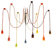 Lustra Kappa 8XE27 Multicolor Lustre cu bec moderne Default Title Alessandro Design