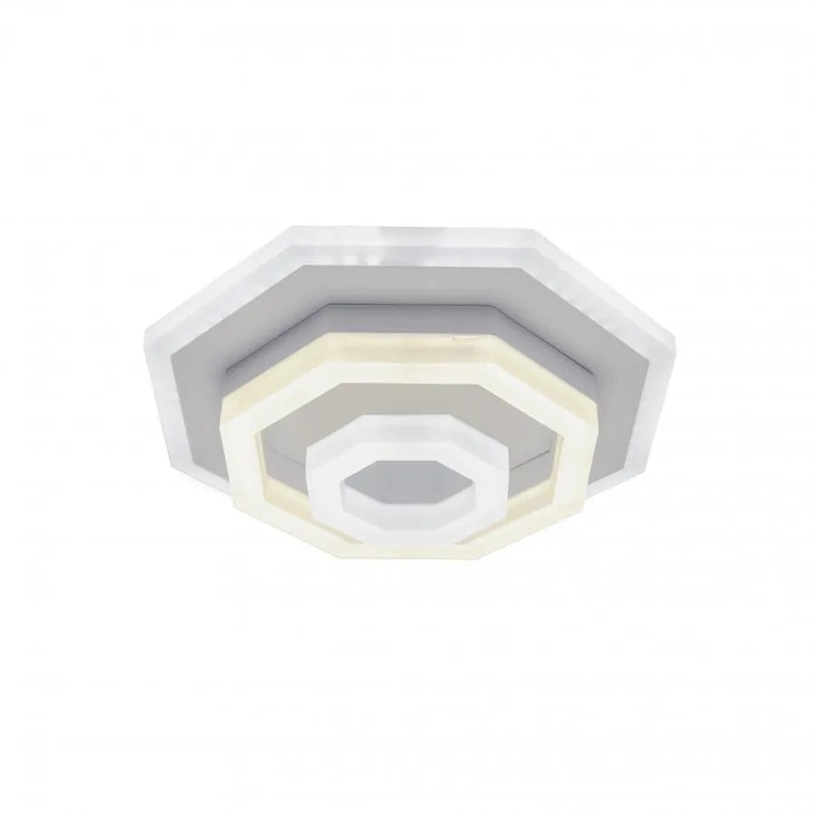 LED luster ADELINE 24W, Priemer 20cm, Studené/Teplé/Neutrálne svetlo, Biely