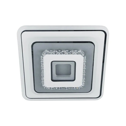 Lustra LED cu cristal ARABELA 40W, lumina Rece/Calda/Neutra, Alb Lustre LED Default Title Alessandro Design
