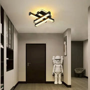 Lustra LED CADE 34W, 4 Elemente, Liniara, lumina Rece/Calda/Neutra, Negru Lustre LED Aplicate Default Title Alessandro Design