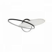 Lustra LED cu telecomanda LIGURIA 77W, 3 Ovale, lumina Rece/Calda/Neutra, Dimabila, Negru Alb Lustre LED cu Telecomanda Default Title Alessandro Design