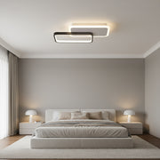 LED luster s diaľkovým ovládaním CAROLINA 50W, 2 Elements, Studené/Teplé/Neutrálne svetlo, Stmievateľné, Čierny