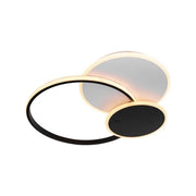 Lustra LED cu telecomanda KILLIAN 46W, 3 Cercuri, lumina Rece/Calda/Neutra, Dimabila, Negru Lustre LED cu Telecomanda Default Title Alessandro Design