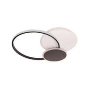 Lustra LED cu telecomanda KILLIAN 46W, 3 Cercuri, lumina Rece/Calda/Neutra, Dimabila, Negru Lustre LED cu Telecomanda Default Title Alessandro Design