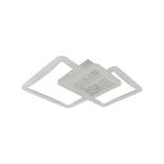 LED luster s diaľkovým ovládaním FARYDA 120W, 3 štvorce, studené/teplé/neutrálne svetlo, stmievateľné, biela