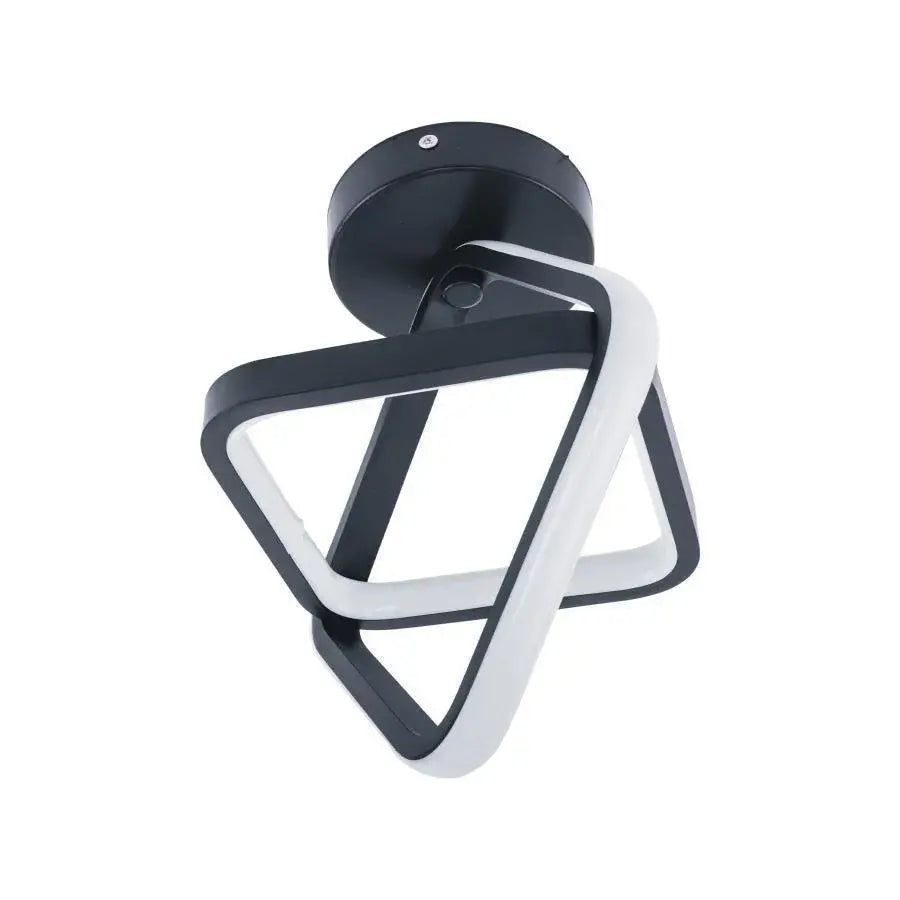 Lustra LED VERTEX CUBUS 13W, lumina Rece/Calda/Neutra, Negru Lustra LED Default Title Alessandro Design