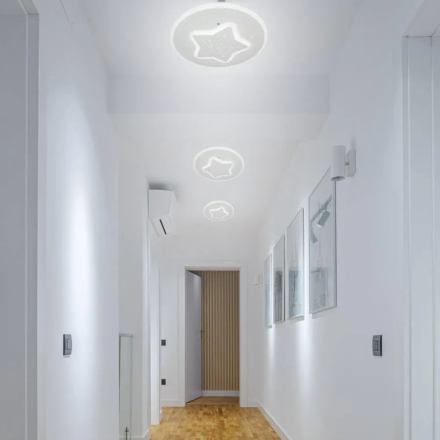 LED luster HEATH STEA, 35W, priemer 20cm, neutrálne svetlo, biela Aplikované LED lustre Predvolený názov Alessandro Design
