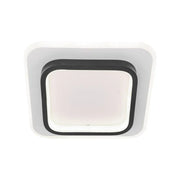LED luster KHAI 20W, studené/teplé/neutrálne svetlo, čiernobiely