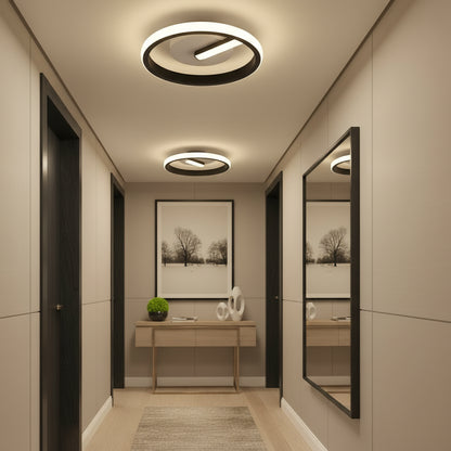 Lustra LED VICTORIA 19W, Rotunda, lumina Rece/Calda/Neutra, Negru, Alb Lustre LED Aplicate Default Title Alessandro Design