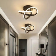 Lustra LED VERTEX Flow 24W, Diametru 25cm, lumina Rece/Calda/Neutra, Negru Lustre LED Aplicate Default Title Alessandro Design