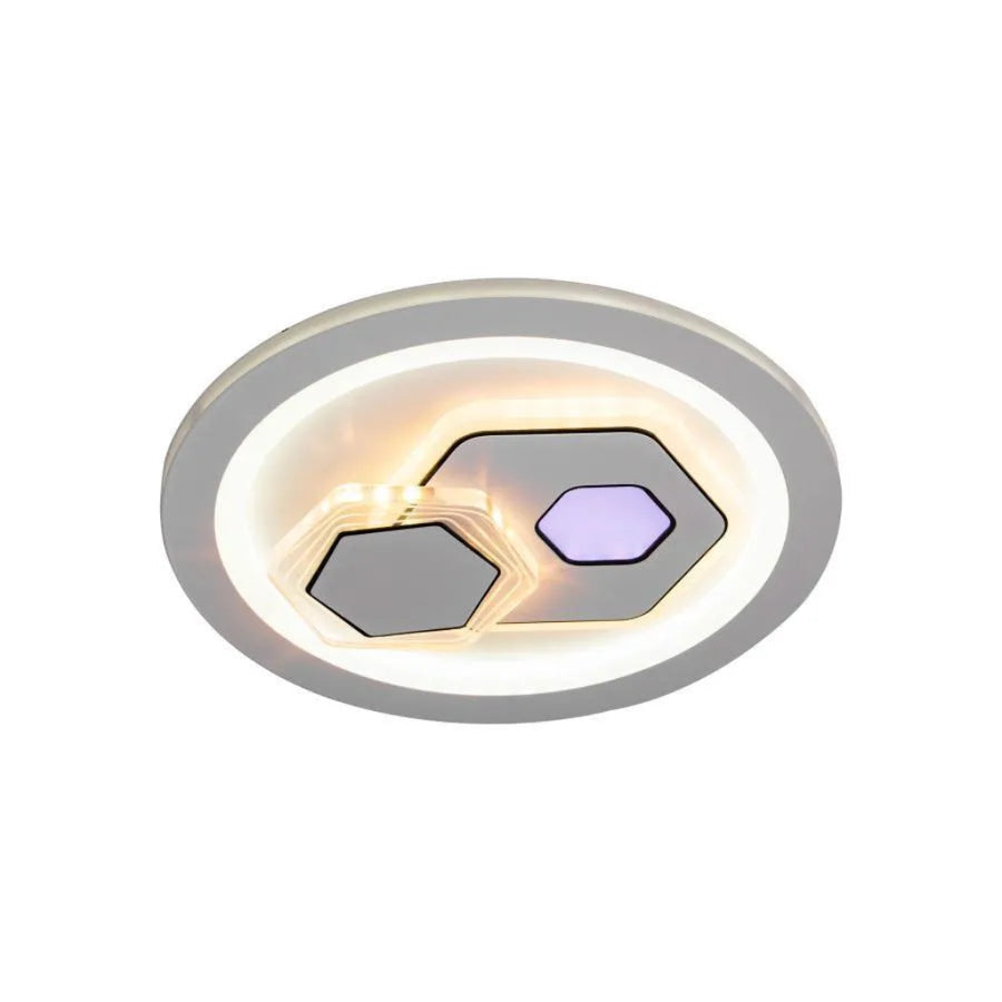 LED luster KATHLEEN RGB 16W, teplé/neutrálne svetlo, biele Aplikované LED lustre Predvolený názov Alessandro Design