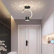 Lustra LED KENYA 34W, lumina Rece/Calda/Neutra, Negru Lustra LED Default Title Alessandro Design