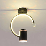Lustra LED KENYA 34W, lumina Rece/Calda/Neutra, Negru Lustra LED Default Title Alessandro Design