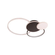Lustra LED cu telecomanda KILLIAN 80W, 4 Cercuri, lumina Rece/Calda/Neutra, Dimabila, Negru Alb Lustre LED cu Telecomanda Default Title Alessandro Design