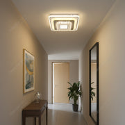 Krištáľový LED luster MITA 39W, 20x20cm, štvorcový, studené/teplé/neutrálne svetlo, biele LED luster Predvolený názov Alessandro Design