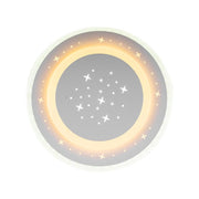 GUARELLA LED luster, 39W, studené/teplé/neutrálne svetlo, biela