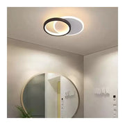 MARIO LED luster 24W, Studené/Teplé/Neutrálne svetlo Black White