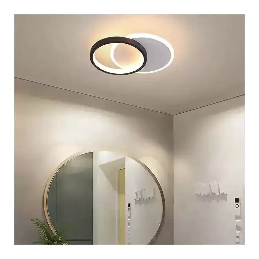 MARIO LED luster 24W, Studené/Teplé/Neutrálne svetlo Black White