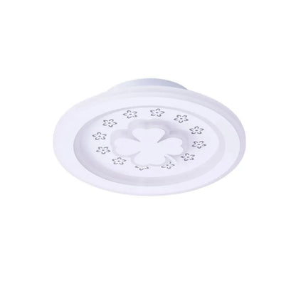 Lustra LED TRIFOI RGB ROZA 24W, lumina Rece/Calda/Neutra, Alb Default Title Alessandro Design