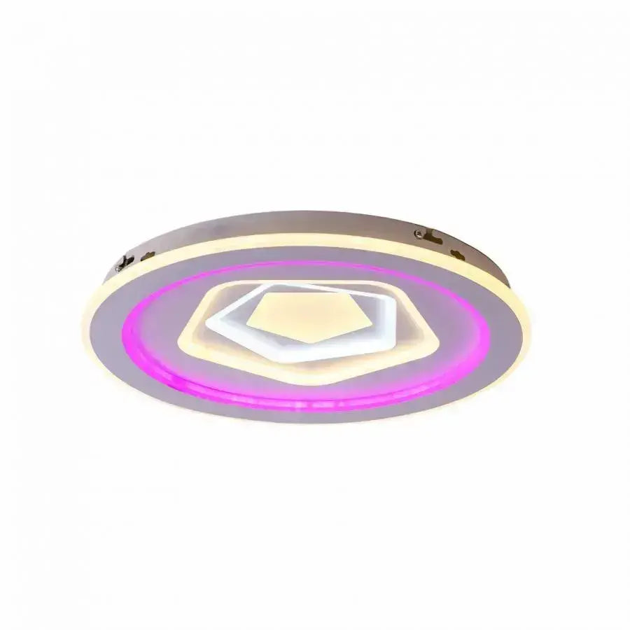 LED luster s diaľkovým ovládaním MEIRA RGB, 180W, studené/teplé/neutrálne svetlo, stmievateľné, biele LED lustre s diaľkovým ovládaním Predvolený názov Alessandro Design