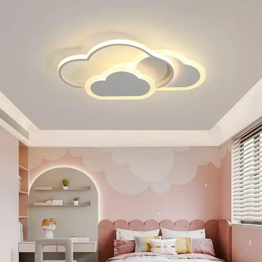 Lustra LED RIOKO cu Telecomanda, 48W, 3 Nori, lumina Rece/Calda/Neutra, Dimabila, Alb Lustre LED cu Telecomanda Default Title Alessandro Design