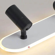 Lustra LED Ruby 40W Alb Negru Lustra LED Default Title Alessandro Design