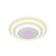 Lustra LED NIVARA 3D 20W, Diametru 30cm, lumina Rece/Calda/Neutra, Alb Lustre LED Aplicate Default Title Alessandro Design