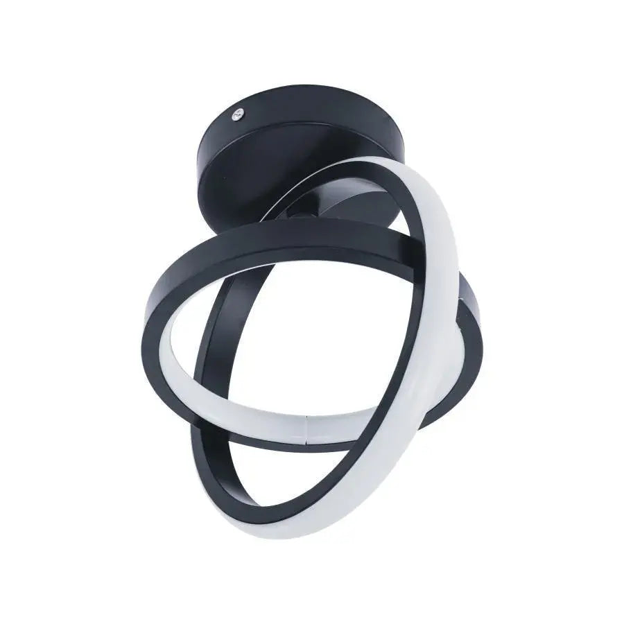 Lustra LED VERTEX GYRO 42W, lumina Rece/Calda/Neutra, Negru Lustra LED Default Title Alessandro Design